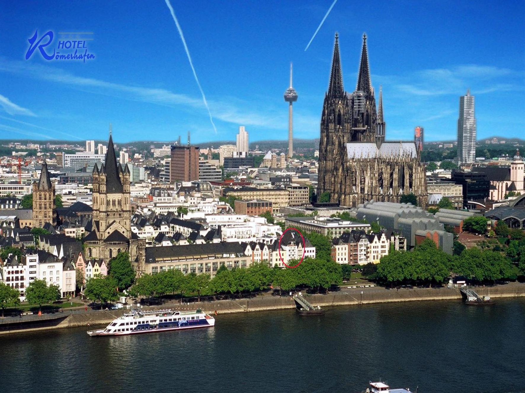 Hotel Römerhafen Köln Exterior foto
